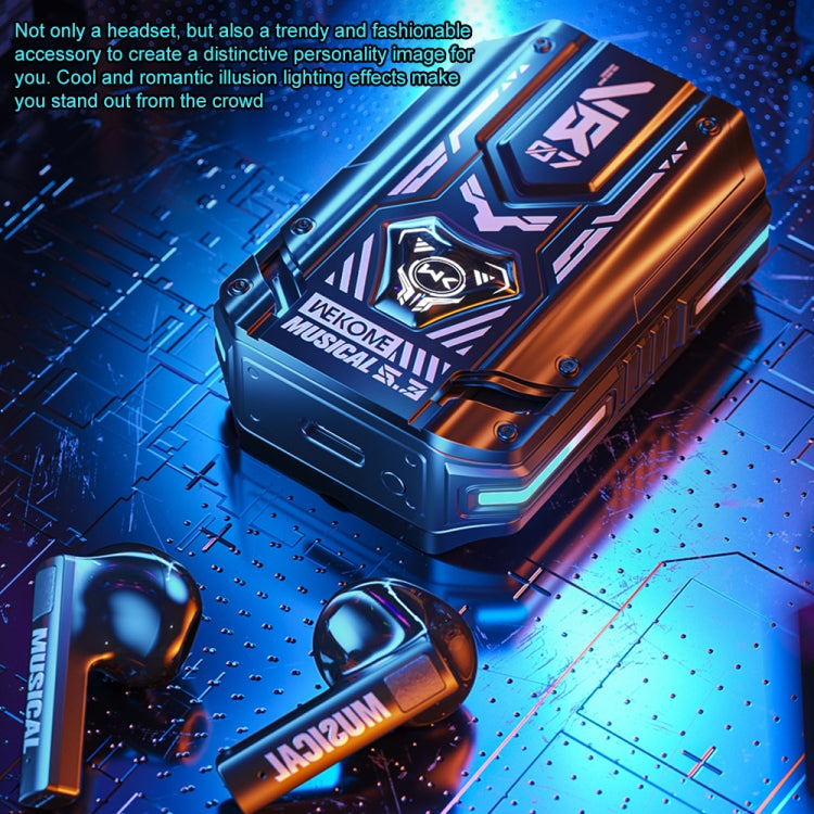 WEKOME VB07 Mecha Serie Blade Kabelloser Bluetooth Ohrhörer, VB07 (Schwarz), VB07 (Weiß)