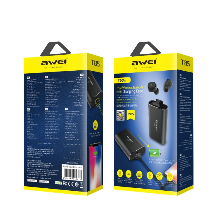 awei T85 Binaurales kabelloses Bluetooth-Headset