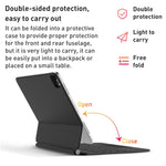 For iPad Air 2022 / 2020 T89 Magic Suspended Bluetooth Keyboard Leather Case, For iPad Air 2022 / 2020