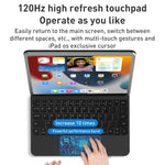 For iPad Air 2022 / 2020 T89 Magic Suspended Bluetooth Keyboard Leather Case, For iPad Air 2022 / 2020