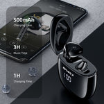 awei T28P Bluetooth V5.0 TWS True Wireless Sport LED-Display Headset mit Ladeetui