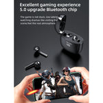 awei T28P Bluetooth V5.0 TWS True Wireless Sport LED-Display Headset mit Ladeetui