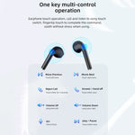 awei T28P Bluetooth V5.0 TWS True Wireless Sport LED-Display Headset mit Ladeetui