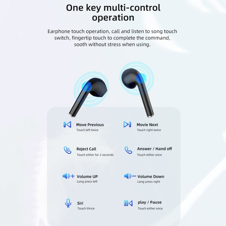 awei T28P Bluetooth V5.0 TWS True Wireless Sport LED-Display Headset mit Ladeetui