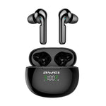 awei T15P Bluetooth V5.0 TWS True Wireless Sport LED-Display Headset mit Ladeetui, T15P