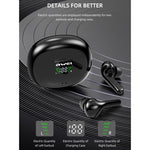 awei T15P Bluetooth V5.0 TWS True Wireless Sport LED-Display Headset mit Ladeetui, T15P