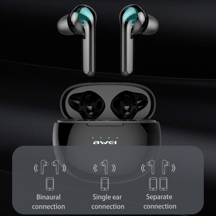 awei T15 TWS Bluetooth V5.0 True Wireless Sport Headset mit Ladeetui, T15