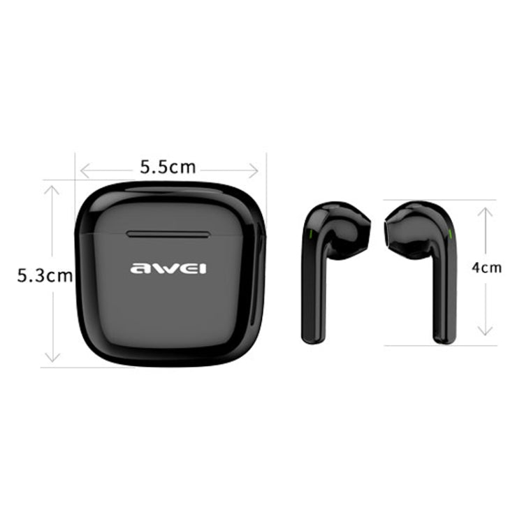 awei T26 Pro TWS Bluetooth V5.0 True Wireless Sport Headset mit Ladeetui, T26 Pro