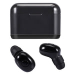 DT-4 IPX Wasserdichte Bluetooth 5.0 Kabellose Bluetooth-Ohrhörer mit 350mAh Magnetischer Ladestation, Unterstützt Anrufe, DT-4