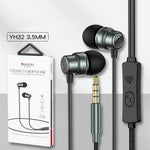 Yesido YH32 3,5mm In-Ear Kabelgebundene Ohrhörer, Länge: 1,2m, YH32