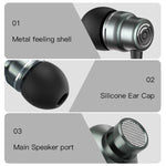 Yesido YH32 3,5mm In-Ear Kabelgebundene Ohrhörer, Länge: 1,2m, YH32