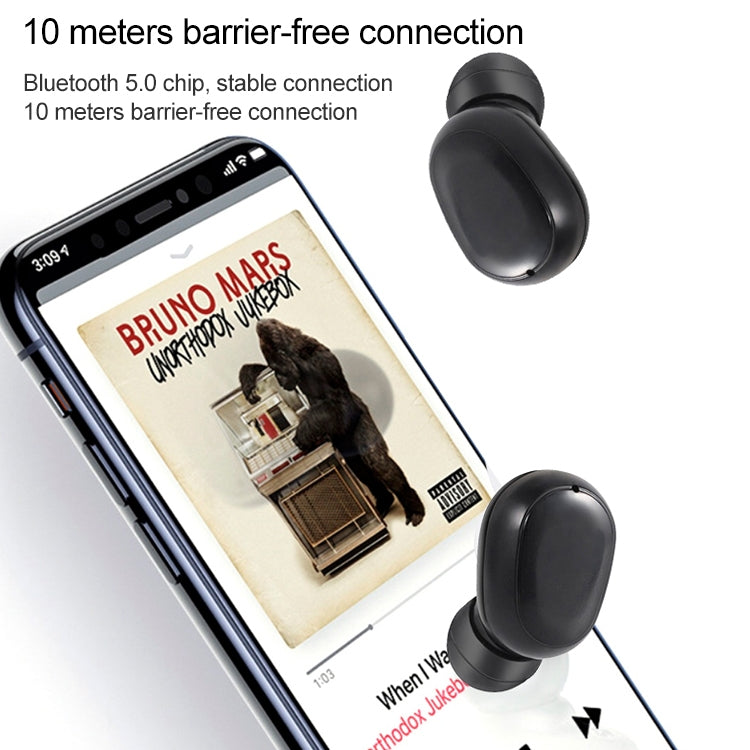 DT-14 Kabelloses Zwei-Ohr Bluetooth-Headset Unterstützt Touch & Intelligentes Magnetisches Laden & Automatisches Einschalten und Koppeln