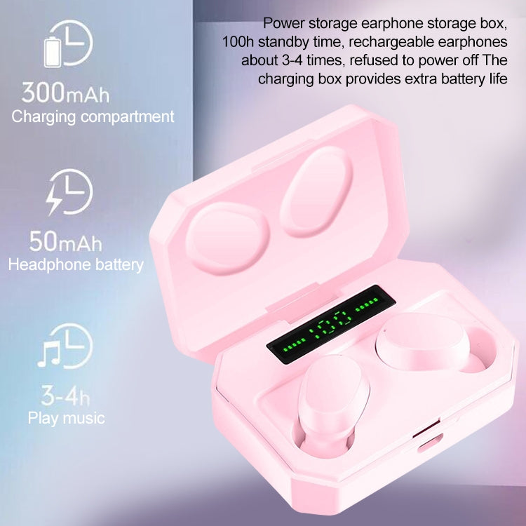 DT-14 Kabelloses Zwei-Ohr Bluetooth-Headset Unterstützt Touch & Intelligentes Magnetisches Laden & Automatisches Einschalten und Koppeln