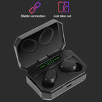 DT-14 Kabelloses Zwei-Ohr Bluetooth-Headset Unterstützt Touch & Intelligentes Magnetisches Laden & Automatisches Einschalten und Koppeln