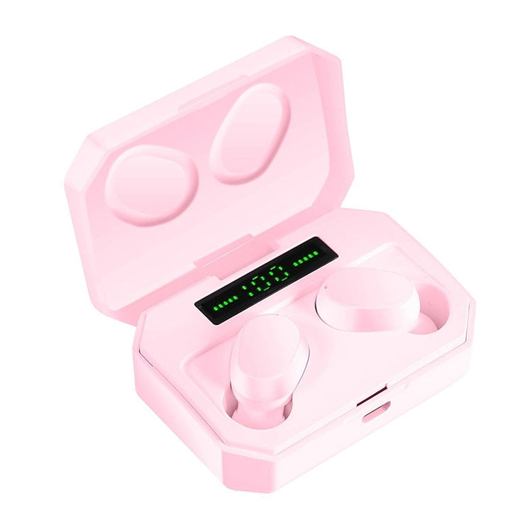DT-14 Kabelloses Zwei-Ohr Bluetooth-Headset Unterstützt Touch & Intelligentes Magnetisches Laden & Automatisches Einschalten und Koppeln