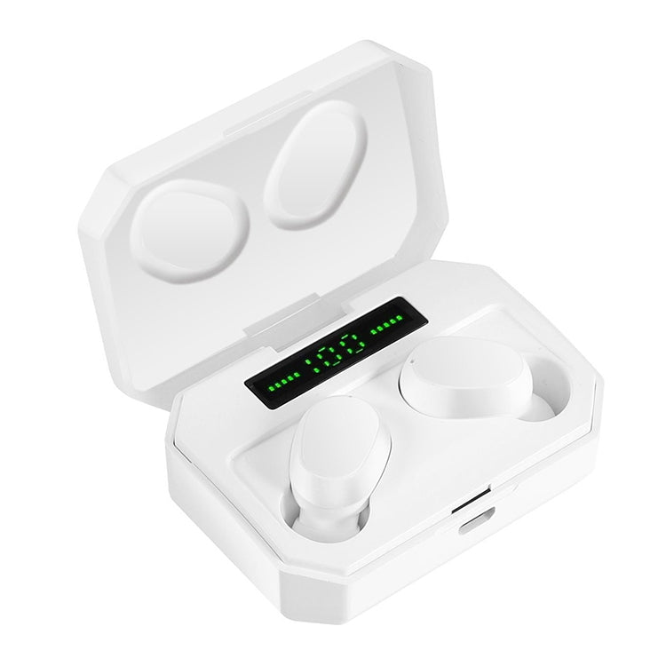 DT-14 Kabelloses Zwei-Ohr Bluetooth-Headset Unterstützt Touch & Intelligentes Magnetisches Laden & Automatisches Einschalten und Koppeln