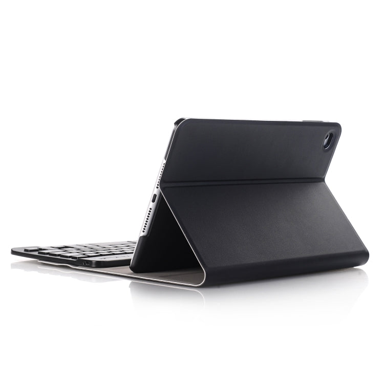A05 Bluetooth 3.0 Ultraleichtes ABS Abnehmbares Bluetooth Keyboard Leder-Tablet-Hülle für iPad mini 5, mit Halter, Für mini 5