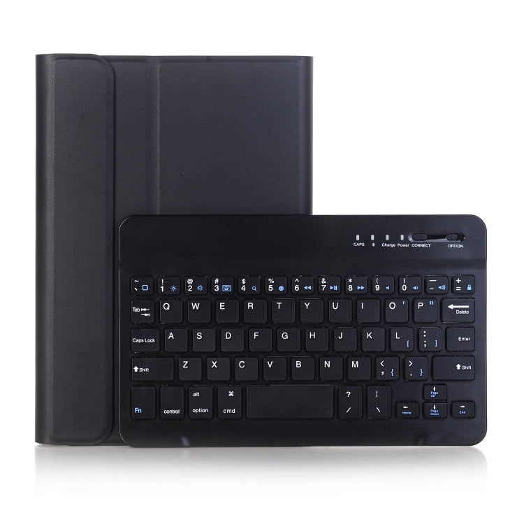 A05B Bluetooth 3.0 Ultraleichtes ABS Abnehmbares Bluetooth Keyboard Leder-Tablet-Hülle für iPad mini 5 / 4 / 3 / 2, mit Halter, Für mini 5 / 4 / 3 / 2