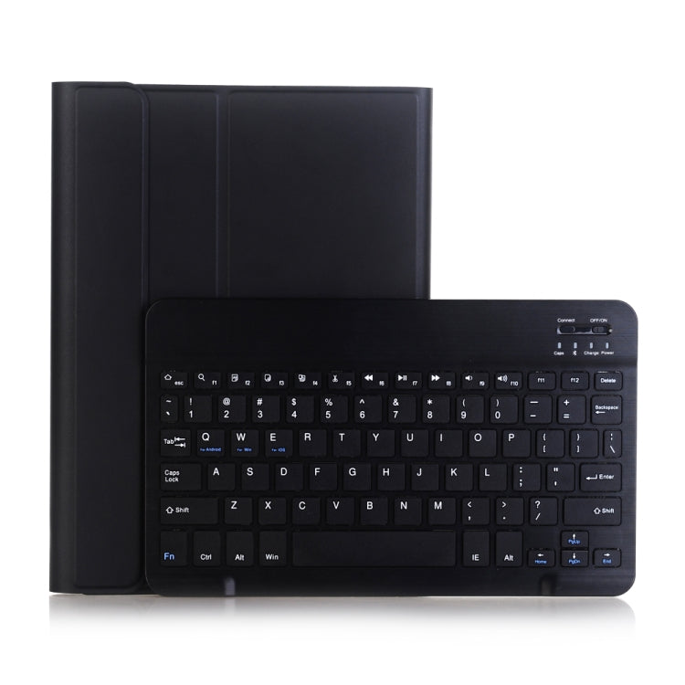 A09 Bluetooth 3.0 Ultraleichtes ABS Abnehmbares Bluetooth Keyboard Leder-Tablet-Hülle für iPad Air / Pro 10,5 Zoll (2019), mit Halter