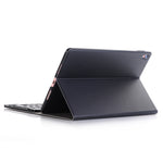 A09 Bluetooth 3.0 Ultraleichtes ABS Abnehmbares Bluetooth Keyboard Leder-Tablet-Hülle für iPad Air / Pro 10,5 Zoll (2019), mit Halter
