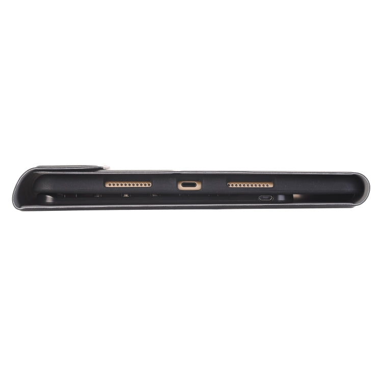 A09B Bluetooth 3.0 Ultraleichtes ABS Abnehmbares Bluetooth Keyboard Leder-Tablet-Hülle für iPad Air / Pro 10,5 Zoll (2019), mit Stiftschacht & Halter