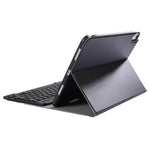 A11B Bluetooth 3.0 Ultra-dünne ABS abnehmbare Bluetooth-Tastatur Leder-Tablet-Hülle für iPad Air 4 / Air 5 / Pro 11 Zoll 2022 / 2021 / 2020 / 2018, mit Stiftschacht & Halter, Für iPad Air 4 / Air 5 / Pro 11 Zoll 2022 / 2021 / 2020 / 2018