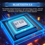 F9 TWS V5.0 Touch-Steuerung Binaurales Kabelloses Bluetooth-Headset mit Ladecase und Digitalanzeige, F9