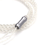 TRN Silberbeschichtetes Upgrade-Kabel Kopfhörerkabel mit A2DC Anschluss für TRN V10 V20 Ohrhörer, A2DC