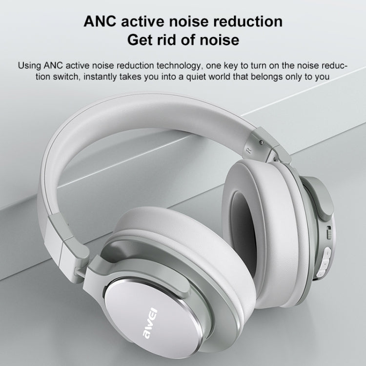 awei A710BL Faltbares ANC Geräuschunterdrückendes Bluetooth Wireless Headset, A710BL