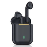 J18 Bluetooth 5.0 TWS Kabellose binaurale Bluetooth-Ohrhörer mit Ladebox, J18 (Grün), J18 (Roségold), J18 (Weiß), J18 (Schwarz)