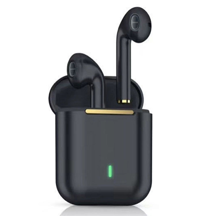 J18 Bluetooth 5.0 TWS Kabellose binaurale Bluetooth-Ohrhörer mit Ladebox, J18 (Grün), J18 (Roségold), J18 (Weiß), J18 (Schwarz)