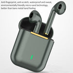 J18 Bluetooth 5.0 TWS Kabellose binaurale Bluetooth-Ohrhörer mit Ladebox, J18 (Grün), J18 (Roségold), J18 (Weiß), J18 (Schwarz)