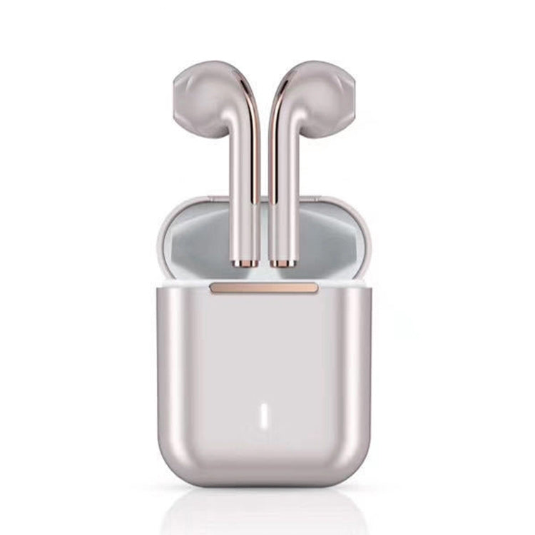 J18 Bluetooth 5.0 TWS Kabellose binaurale Bluetooth-Ohrhörer mit Ladebox, J18 (Grün), J18 (Roségold), J18 (Weiß), J18 (Schwarz)