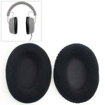 2 Stück Für Kingston KHX-HSCP / HyperX Cloud II Kopfhörerpolster Flanell Schwarzes Netz Schwammbedeckung Ohrmuscheln Ersatz-Ohrpolster, Für Kingston KHX-HSCP HyperX Cloud II (Flanell Schwarz)