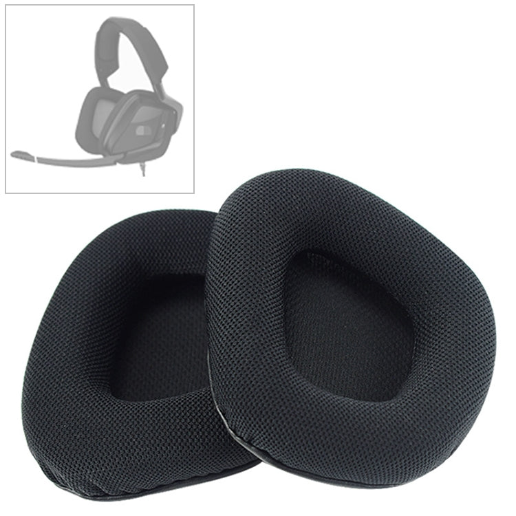 2 Paare Für Corsair Void RGB Pro Kopfhörerpolster Netzstoffbezug Ohrmuscheln Ersatz-Ohrpolster, Für Corsair Void RGB Pro