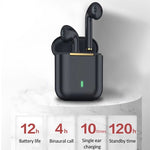 T&G J18 Bluetooth 5.1 TWS Kabellose Binaurale Bluetooth Ohrhörer mit Ladebox