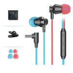 Langsdom V7T 3,5 mm kabelgebundene In-Ear Gaming-Kopfhörer, 3,5 mm