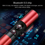 Drawer Type S2 Ear-in TWS Bluetooth V5.0 Wireless Earphones