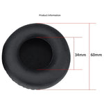 Für JBL E30 Kopfhörer Imitationsleder + Schaumstoff weiche Ohrhörer Schutzabdeckung Ohrpolster, ein Paar, für E30