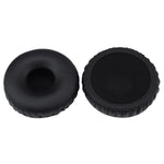 2 Stück für JBL E40BT / T450 Kopfhörer Imitationsleder + Schaumstoff weiche Ohrhörer Schutzabdeckung Ohrpolster, für E40BT / T450 Schwarz, für E40BT / T450 Weiß