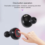 BTH-K08 TWS V5.0 kabelloses Stereo Bluetooth Headset mit Ladetasche