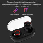 BTH-K08 TWS V5.0 kabelloses Stereo Bluetooth Headset mit Ladetasche