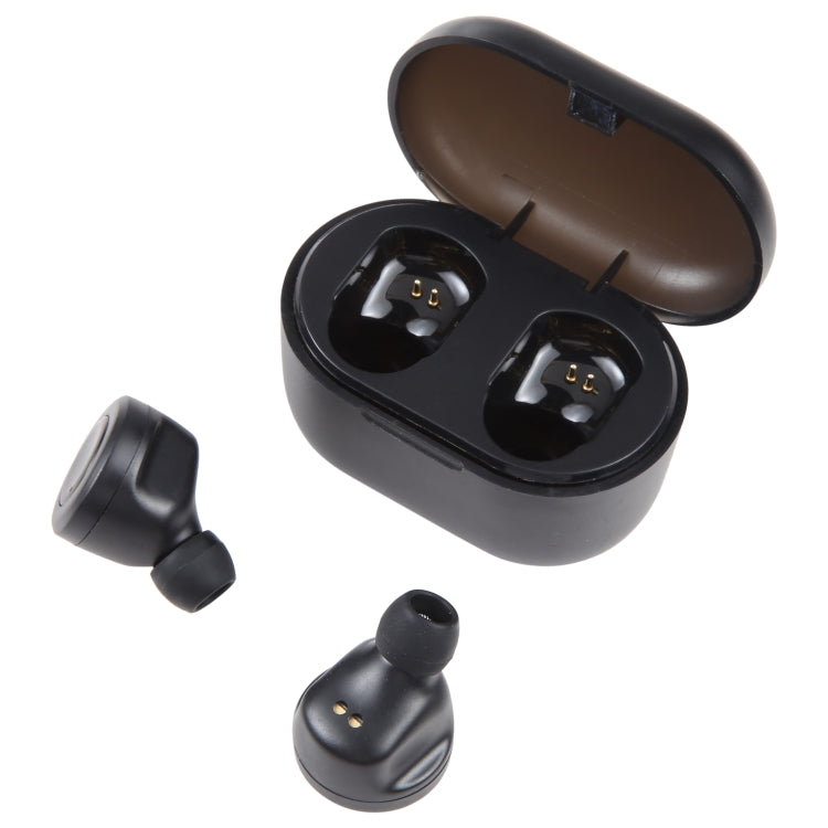 A6 Bluetooth 5.0 True Wireless Bluetooth Ohrhörer mit Ladebox, A6 Schwarz