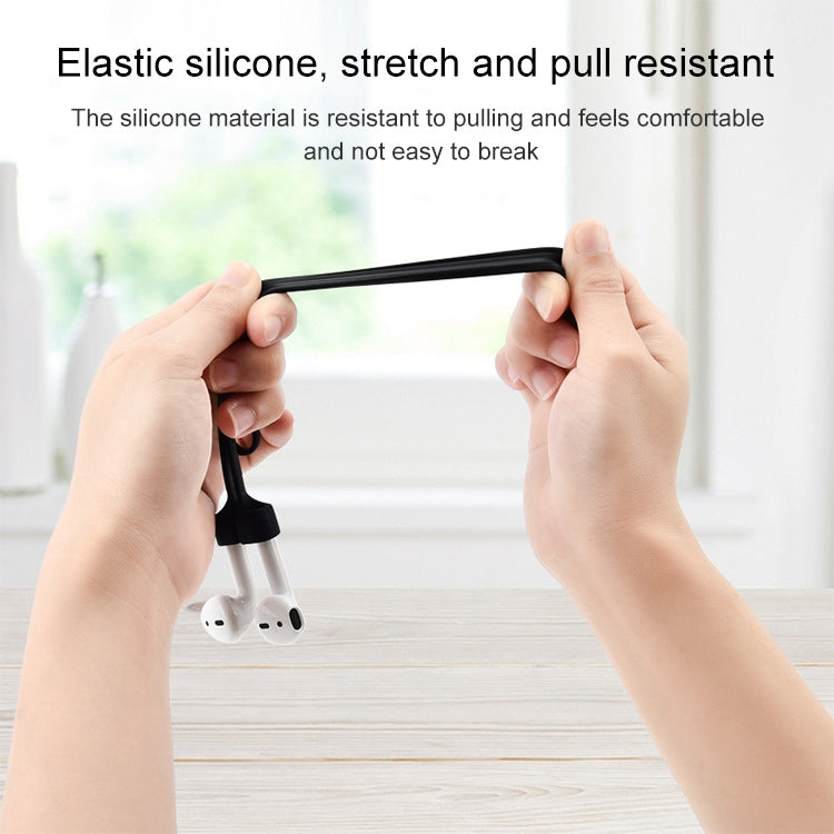Kabelloses Bluetooth Headset Anti-Verlust Schnur Magnetisches Silikonband für Apple AirPods 1 / 2, Für AirPods 1 / 2