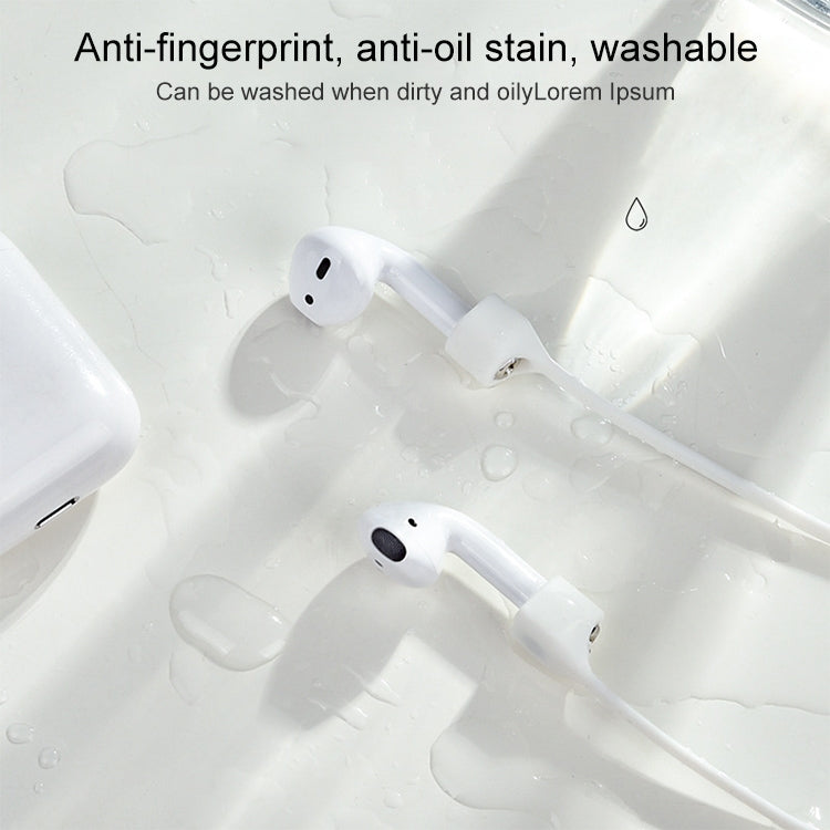 Kabelloses Bluetooth Headset Anti-Verlust Schnur Magnetisches Silikonband für Apple AirPods 1 / 2, Für AirPods 1 / 2