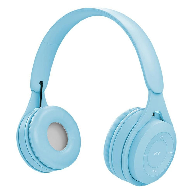 Y08 Hifi Klangqualität Macaron Bluetooth Headset, unterstützt Anrufe & TF-Karte & 3,5mm AUX