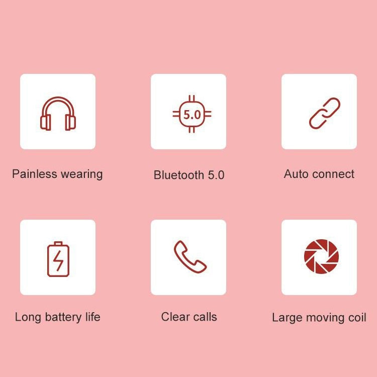 Y08 Hifi Klangqualität Macaron Bluetooth Headset, unterstützt Anrufe & TF-Karte & 3,5mm AUX