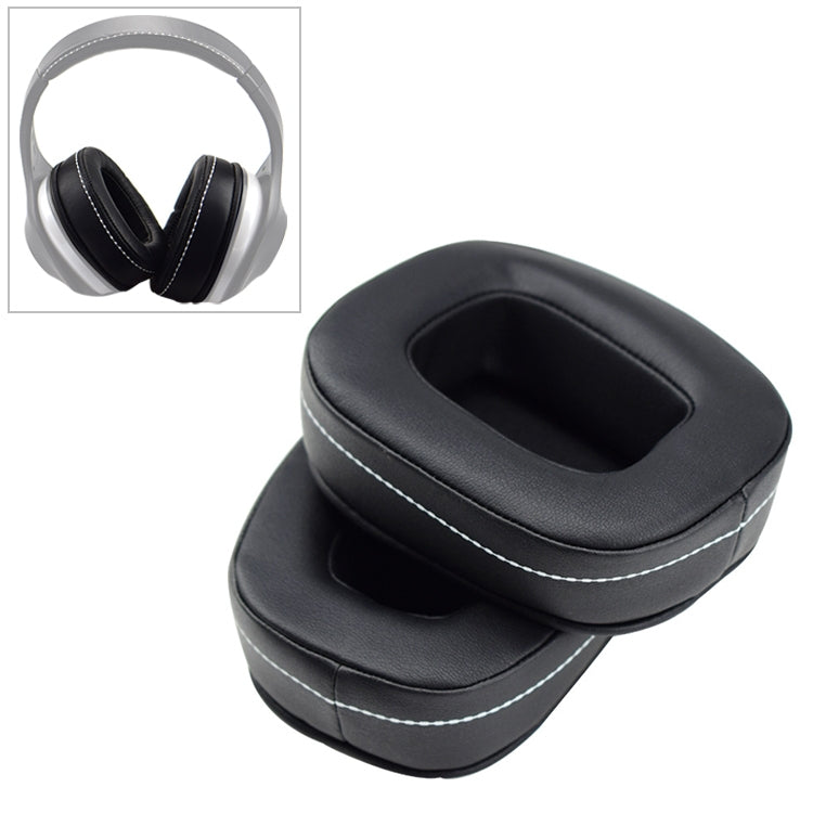 2 Stück Für DENON AH-D600 / AH-D7100 Weiche Schwamm Ohrhörer Schutzbezug Ohrpolster, Für DENON AH-D600 (Schwarz Weiß), Für DENON AH-D600 (Schwarz Braun)