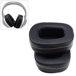 2 Stück Für DENON AH-D600 / AH-D7100 Weiche Schwamm Ohrhörer Schutzbezug Ohrpolster, Für DENON AH-D600 (Schwarz Weiß), Für DENON AH-D600 (Schwarz Braun)