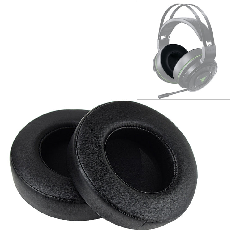 2 Stück Für Razer Thresher Ultimate 7.1 Ohrhörer Polster Schwammbezug Ohrpolster Ersatz, Für Razer Thresher Ultimate (Schwamm)